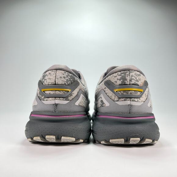 Brooks Ghost 15 Gray Running Shoes Lightweight Sneaker 1103931D147 Men’s Size 10 - Picture 5 of 10